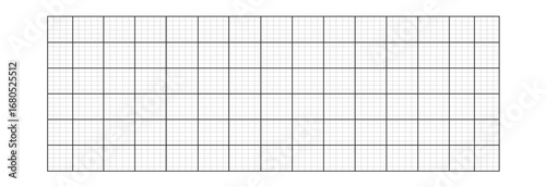 Square grid on paper. Math notebook grid. Millimeter paper sheet. texture of a checkerboard on white paper. Seamless checkered texture. Journal planer page with dotted grid. 