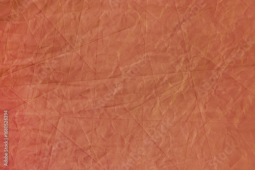 Wallpaper Mural Abstract wrinkled orange crumpled paper texture background Torontodigital.ca