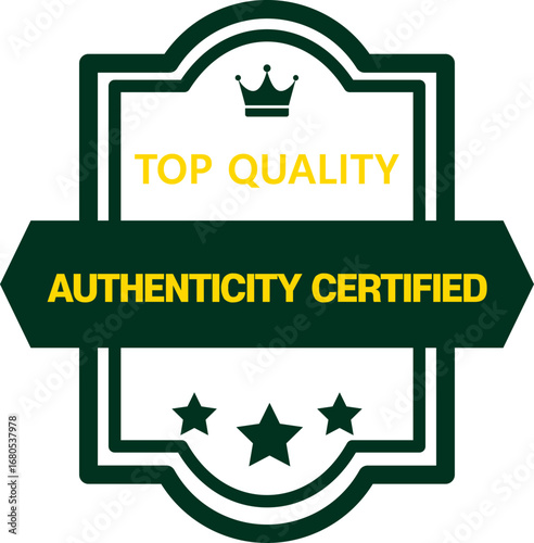 Authentic certified product