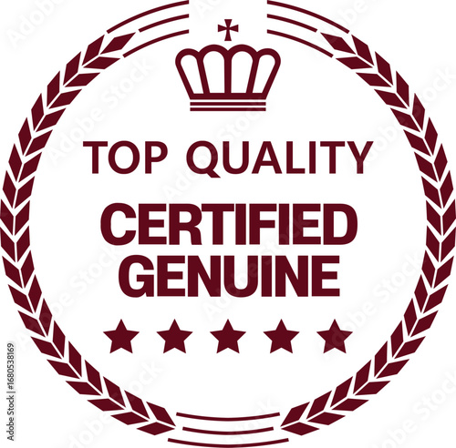 Authentic certified product