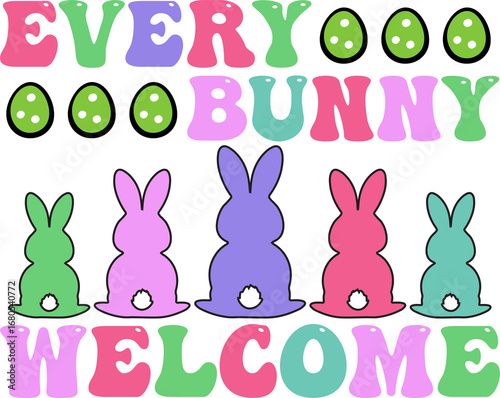 Easter t-shirt design, Happy easter, Easter eps, ester png, Easter vector