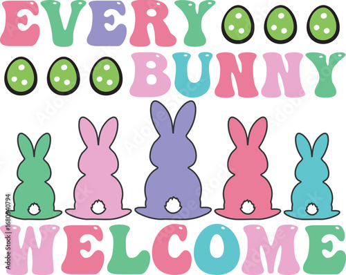 Easter t-shirt design, Happy easter, Easter eps, ester png, Easter vector