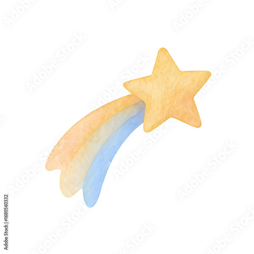 space_set_09_shooting_star_watercolor