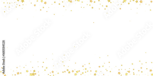 Magic stars vector overlay.  Gold stars scattered