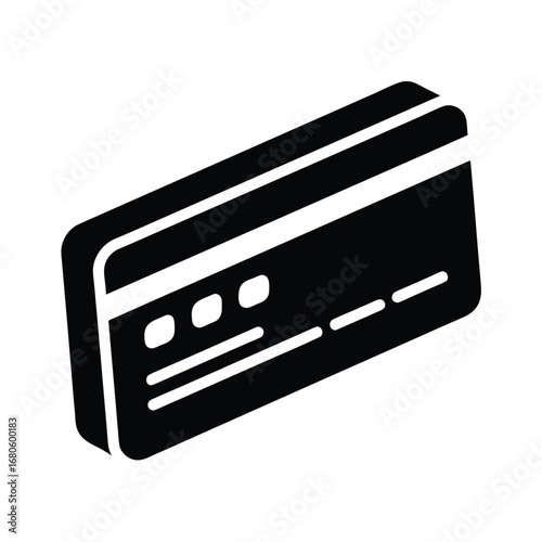 Online Payment Credit Card Icon Vector Design