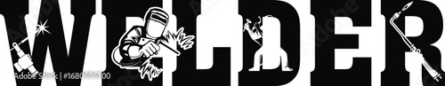 Welder t-shirt design, welder png, welder vector, welder eps