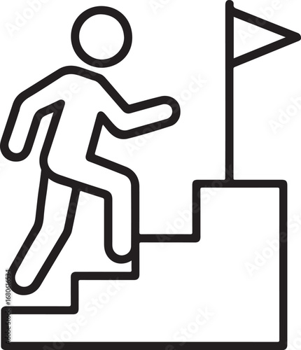 Climbing Towards Success, goal achievement, personal growth, Financial Success
