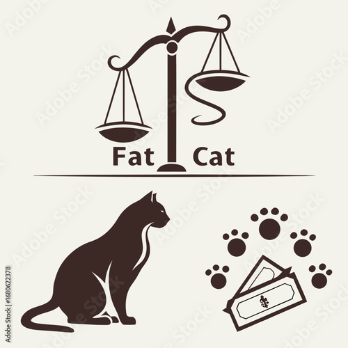 scales of justice and money