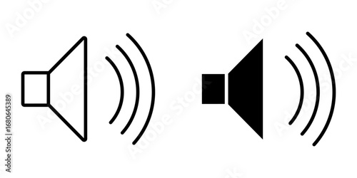  voice icon white on background