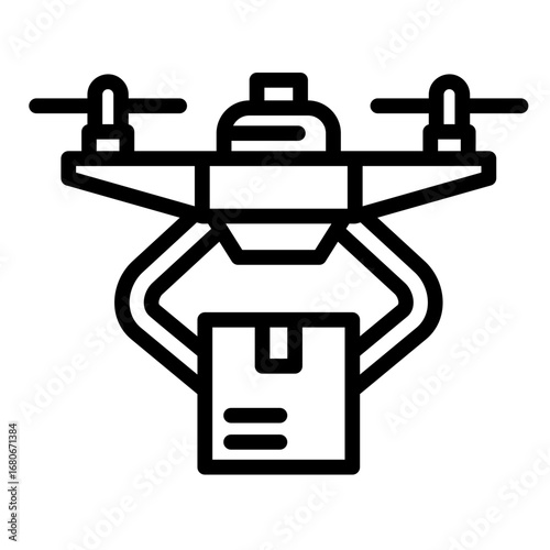 Drone  Icon Set Multiple Style Collection