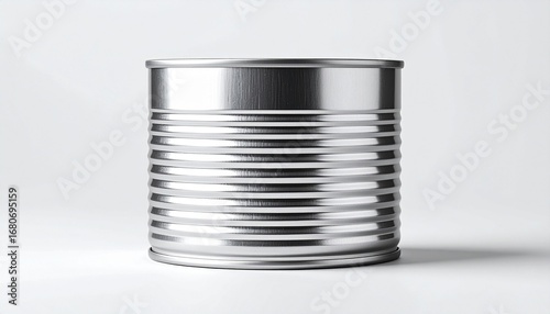 tin can with clipping path