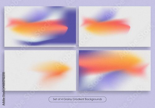 Pack of Grainy Gradient Backgrounds