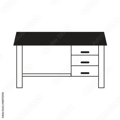 black and white furniture