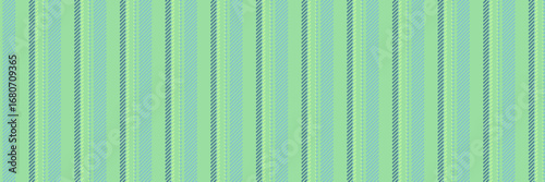 Mee stripe lines seamless, screen texture pattern vector. Caster fabric textile background vertical in green and cyan colors.
