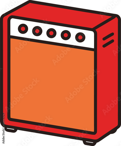 amp vector illustration