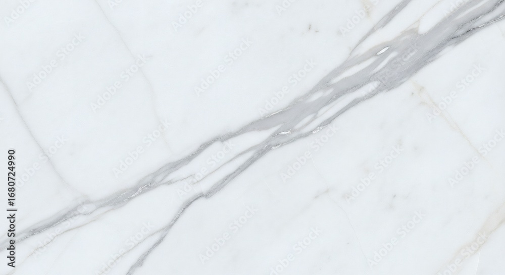 Obraz premium White marble with gray veining