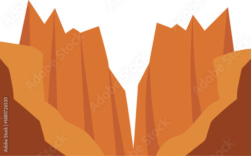 Cartoon Canyon Illustration