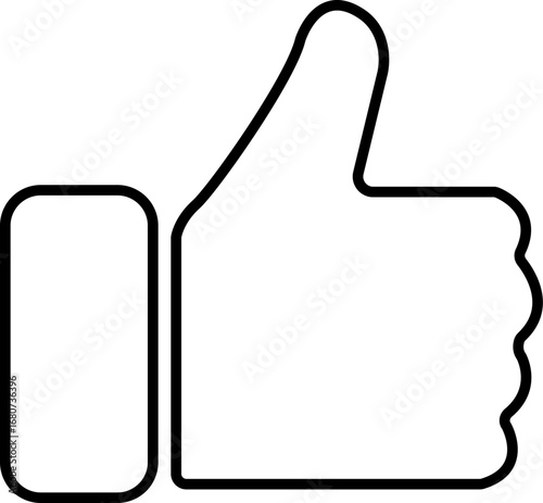 Like icon with transparent background