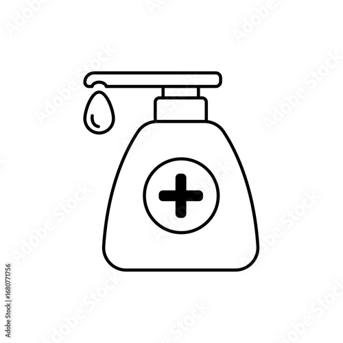 Icon a hygiene, isolated against a clean background.