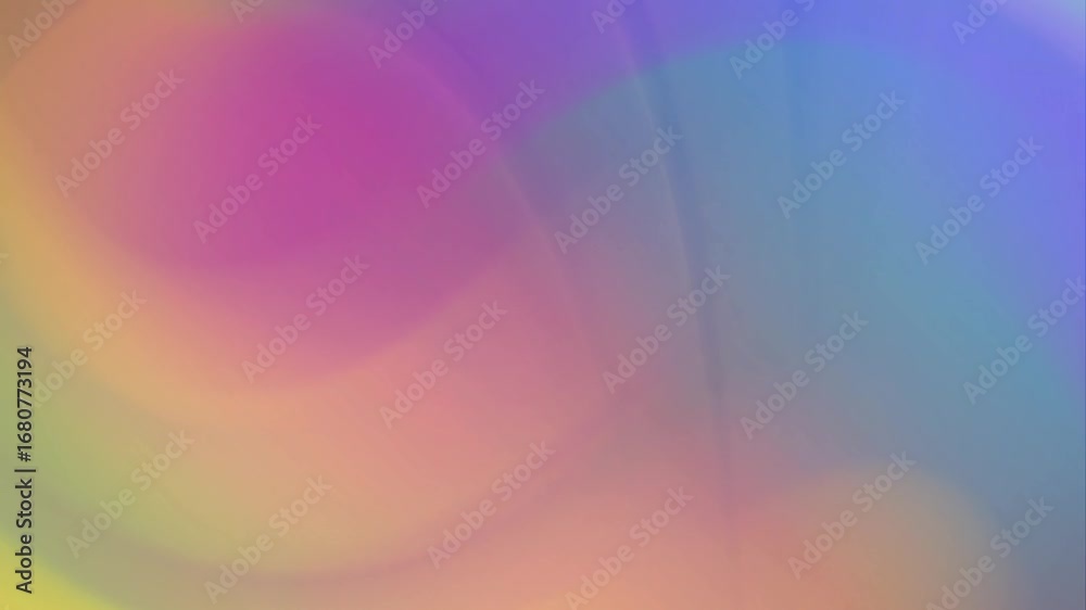 Displays an abstract pastel background with blurred smooth flowing gradients.