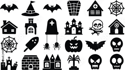Collection of Twenty Four Distinct Hall Designs or Architectural Illustrations for Various Purposes