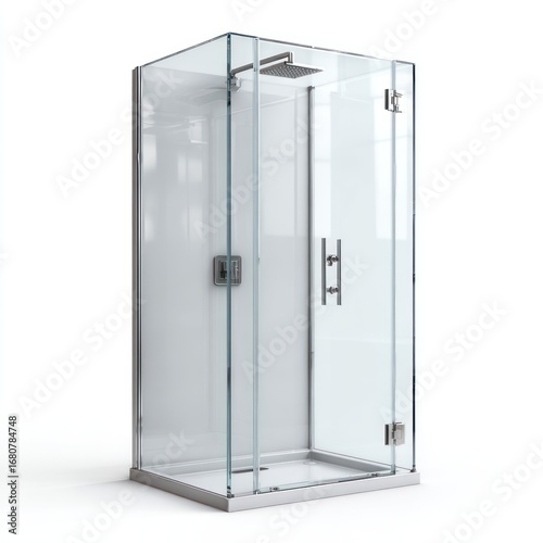 modern shower enclosure PNG cutout