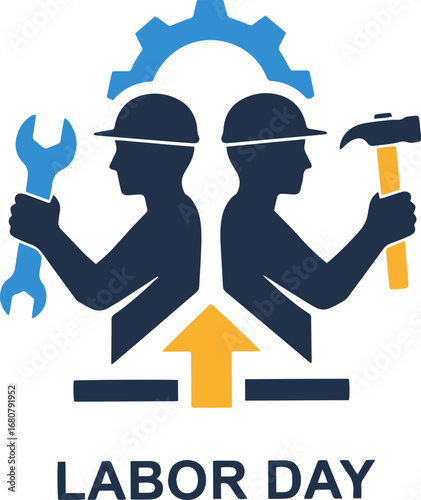 labor day icon illustration