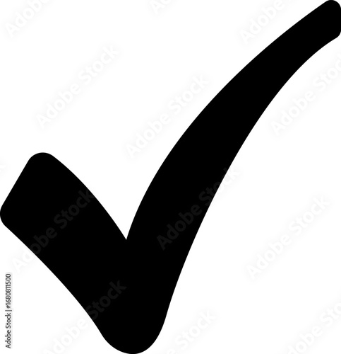 Checkmark checklist icon transparent background.