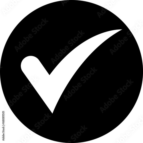 Checkmark checklist icon transparent background.