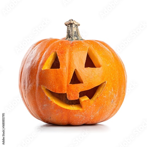 festive vegetable with face solo display on white
