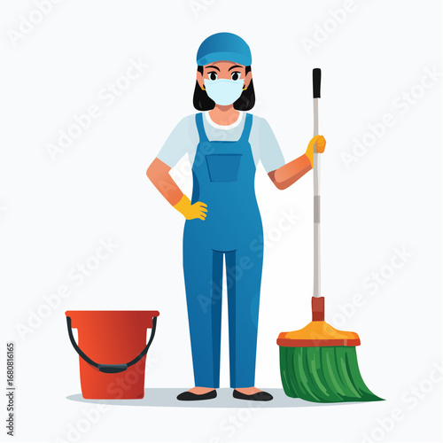 Cleaning Service Worker