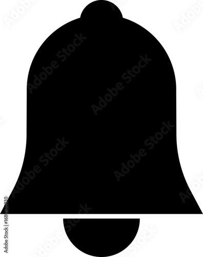 Bell Icon in Black Color