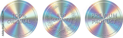 Authentic quality assurance seals guarantee original products and premium standards for your brand