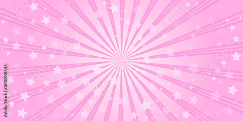 Background with pink gradient and concentrated lines interspersed with