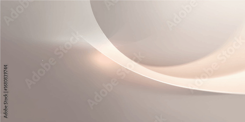 Soft, blue, and gray abstract background vector with a dynamic wave pattern and gentle curves for a clean wallpaper design