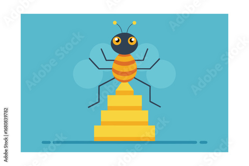 Ant Totem with AI Hive Coordination