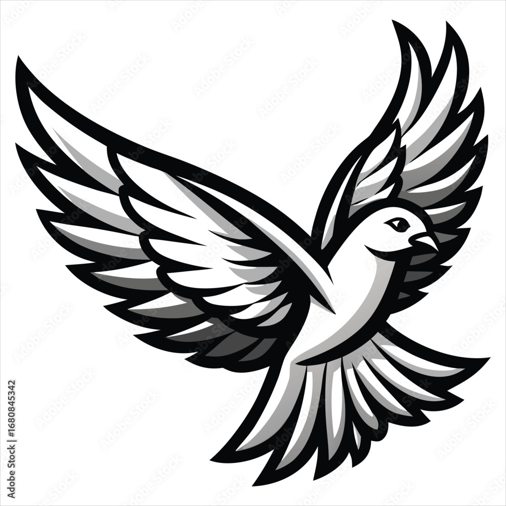 Fototapeta premium Pigeon vector, Pigeon design, Pigeon concept, Pigeon post, Pigeon cartoon, Pigeon icon, Pigeon template, Pigeon art, Pigeon topics, Pigeon doodle,