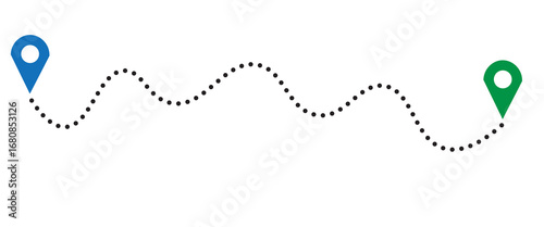 Pin icon vector isolated on white background. Location icon. Map pointer icon. Point. Locator.