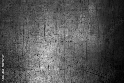 Dark scratched metal texture