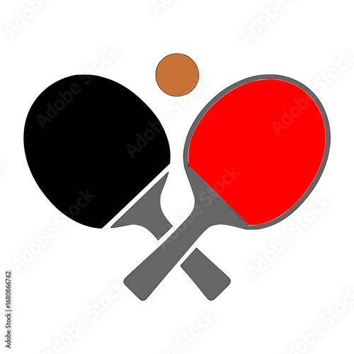 Dynamic ping pong paddles