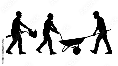 Construction crane lifting beam building