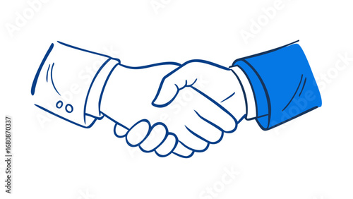 Handshake agreement business deal partnership