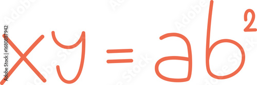 Mathematical Equation in Handwritten Style