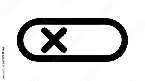 Close Button symbol graphic