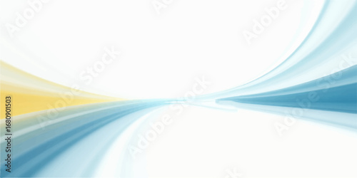 Abstract blue wave design with flowing lines and a futuristic, artistic flair