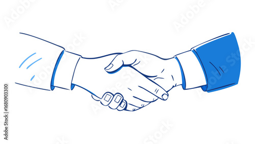 Handshake agreement business deal partnership