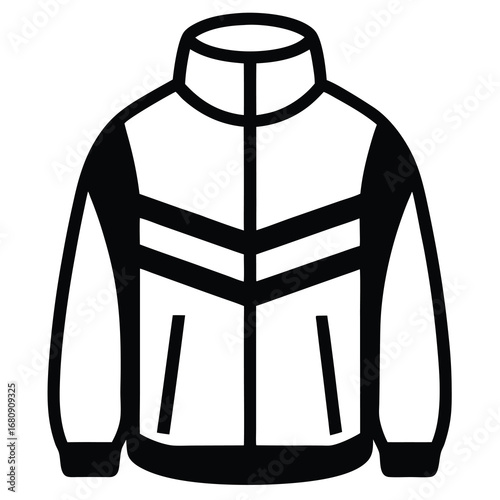 Sports Jacket Icon for Apparel
