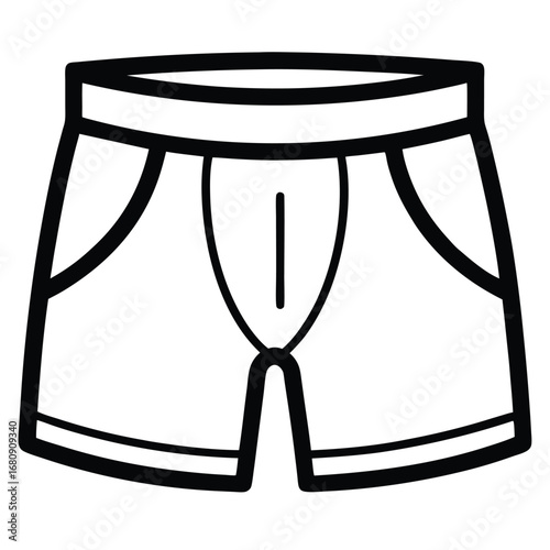 Boxer Shorts Apparel Icon