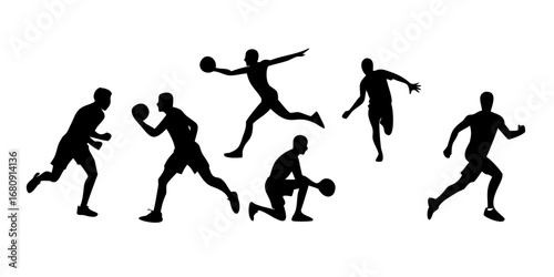 Athlete running with determined stride sport fitness