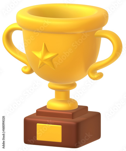 3D Trophy Icon